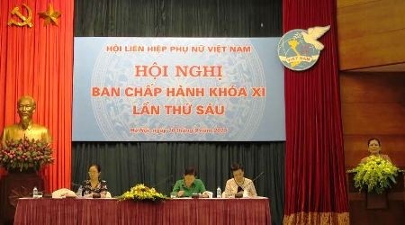 6th conference of Executive Committee of the 11th Vietnam Women’s Union congress opens  - ảnh 1